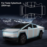 “Frosted Clear” Tesla Cybertruck Paint Protection Film PreCut Kit PPF