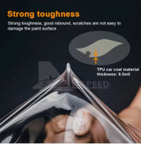 “Chameleon White Blue” Tesla Cybertruck  PreCut Wrap Kit PPF