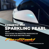 Cybertruck Precut Flexishield DM-01 Sparkling Pearl Wrap