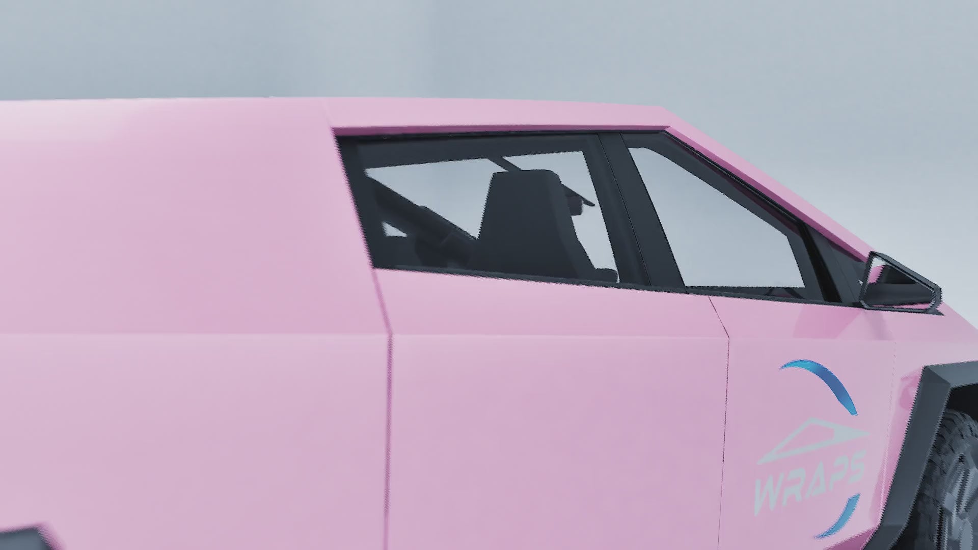 “Soft Peach” Tesla Cybertruck Paint Protection Film PreCut Wrap Kit PPF
