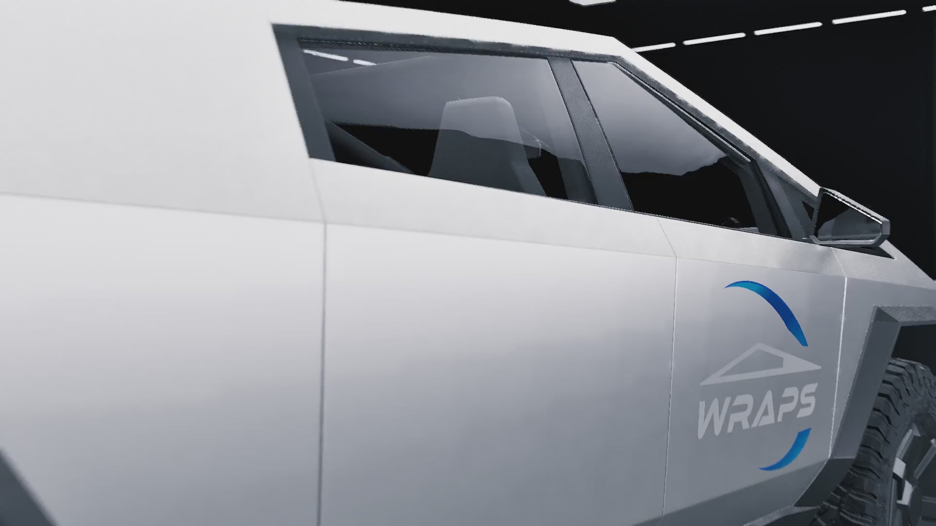 “Liquid  Pearl White” Tesla Cybertruck Paint Protection Film PreCut Kit PPF