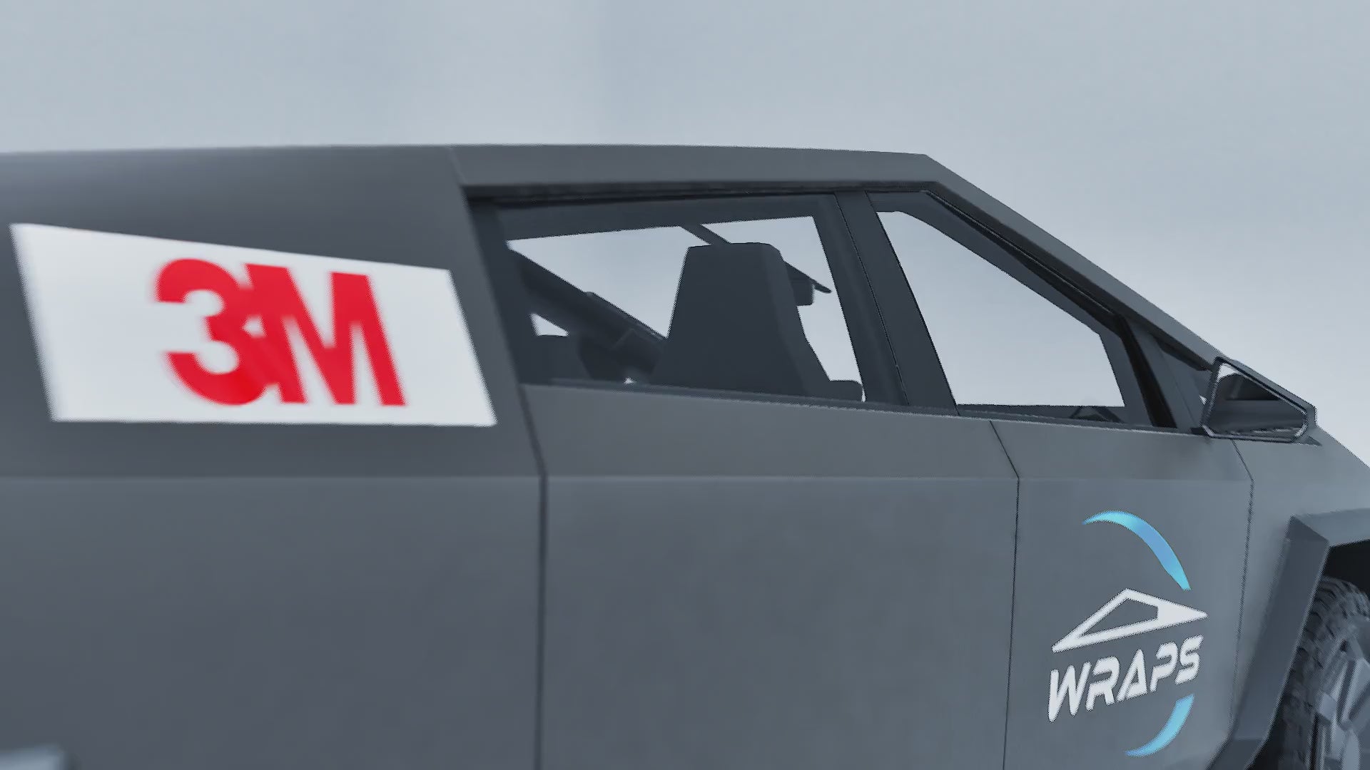 Cybertruck Precut 3M PWF-M99 Matte Coyote Brown