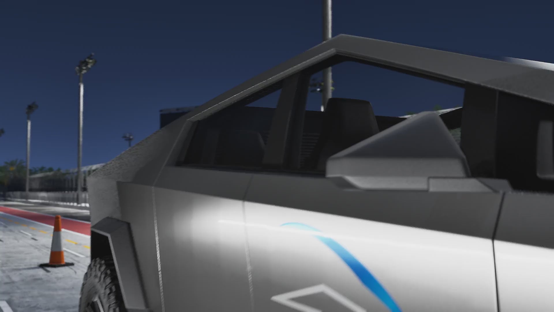 “GT Silver” Tesla Cybertruck Paint Protection Film PreCut Wrap Kit PPF