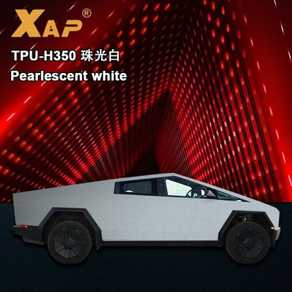 “Pearlescent White” Tesla Cybertruck 2024 PreCut Wrap Kit PPF