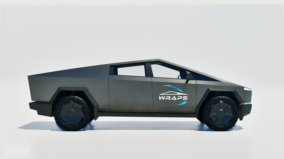 Kit de envoltura precortada para Tesla Cybertruck 2024 “AMG Mountain Ash” PPF 