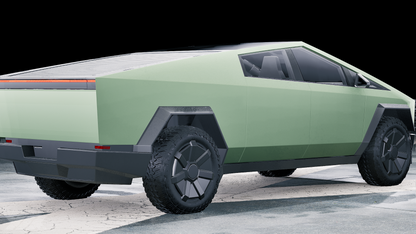 Cybertruck Pre-Cut GSWF PPF Satin Military Olive Green