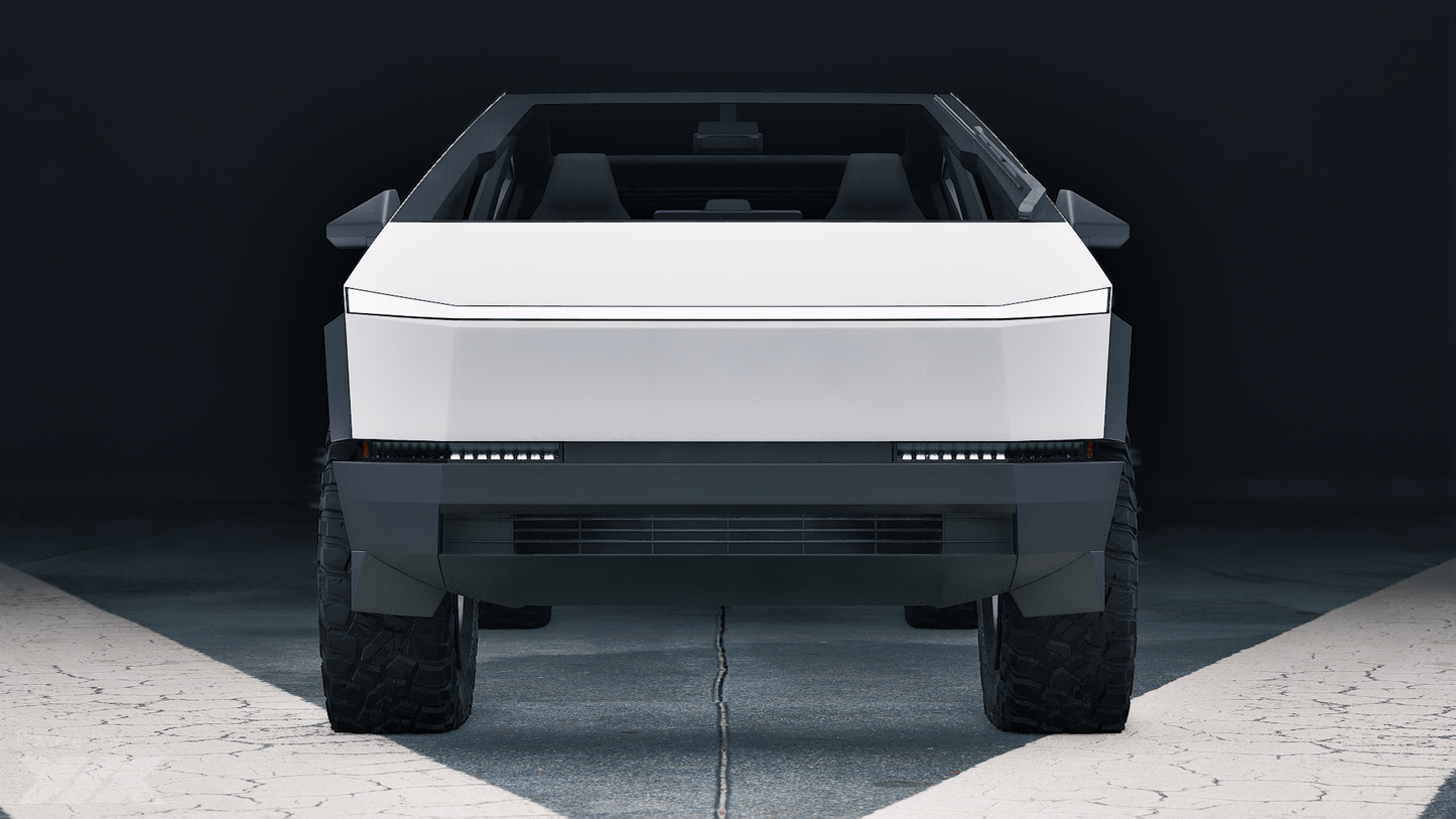 “Matte White” Tesla Cybertruck 2024 PreCut Wrap Kit PPF