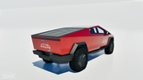 Kit de película protectora de pintura precortada para Tesla Cybertruck 2024 en color “Maya Red” (PPF) 