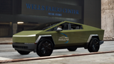 “Armored Green” Tesla Cybertruck Paint Protection Film PreCut Kit PPF