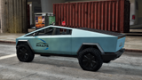 Kit de película protectora de pintura precortada para Tesla Cybertruck 2024 en color azul glaciar 