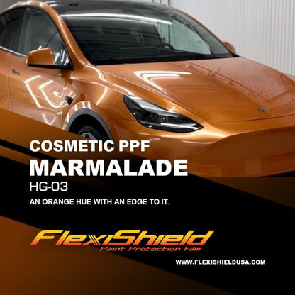 Cybertruck Precut Flexishield HG-03 Marmalade Wrap