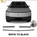 Película protectora fotocromática de TPU para faros de automóviles Tesla Cybertruck, de color blanco a negro, autorreparadora