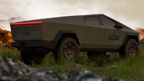 “Khaki Green” Tesla Cybertruck 2024 Paint Protection Film PreCut Kit PPF