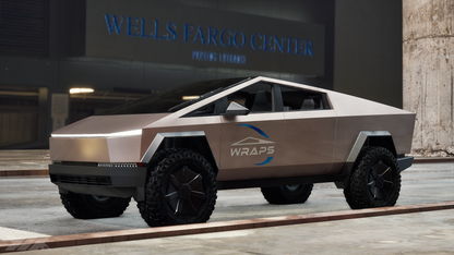 “Liquid Champagne Gold” Tesla Cybertruck 2024  PreCut Wrap Kit PPF