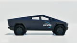 Kit de película protectora de pintura precortada “Liquid Gun Ash” para Tesla Cybertruck 2024 PPF