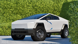 Kit de envoltura precortada para Tesla Cybertruck 2024 en color blanco mate 