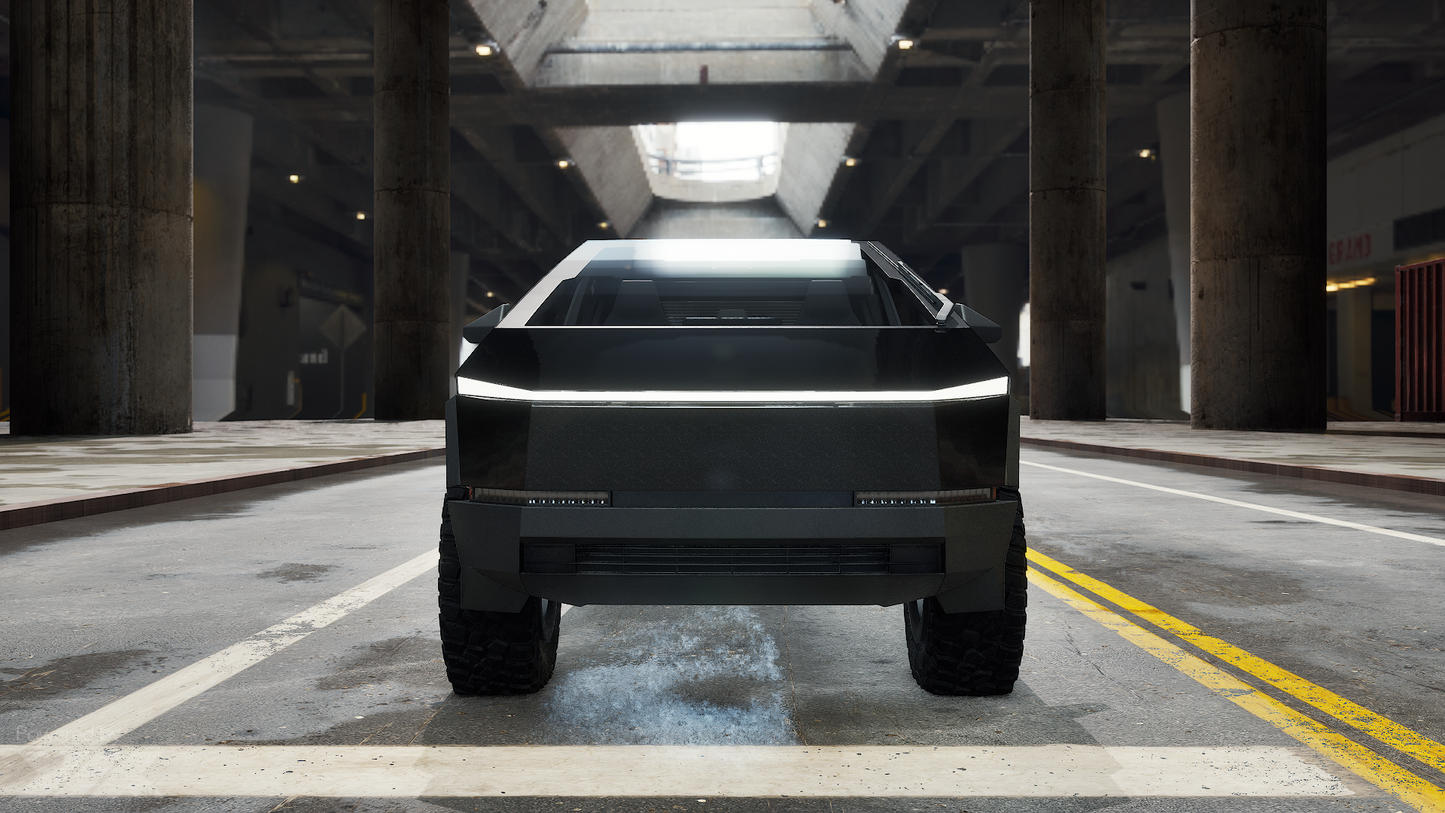 “Pearlescent Black” Tesla Cybertruck 2024  PreCut Wrap Kit PPF