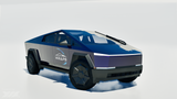 Kit de película protectora de pintura precortada PPF para Tesla Cybertruck 2024 “Royal Indigo” 