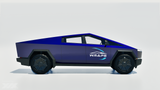Kit de película protectora de pintura precortada PPF para Tesla Cybertruck 2024 “Royal Indigo” 
