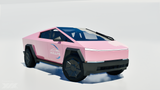 Kit de película protectora de pintura precortada “Sakura Powder” para Tesla Cybertruck 2024 PPF 