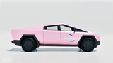 Kit de envoltura precortada con película protectora de pintura para Tesla Cybertruck 2024 “Soft Peach” (melocotón suave)