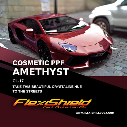 Cybertruck Precut Flexishield CL-17 Amethyst Wrap