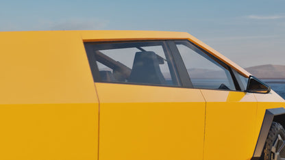 "Sunflower Yellow" Cybertruck Pre-Cut Vinyl Wrap