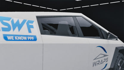 Cybertruck Precut Full Truck GSWF PPF Gloss White