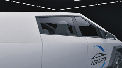 “Satin/Matte White” Tesla Cybertruck 2024 PreCut Wrap Kit PPF